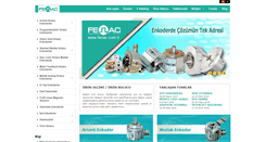 Desktop Screenshot of fenac.com.tr